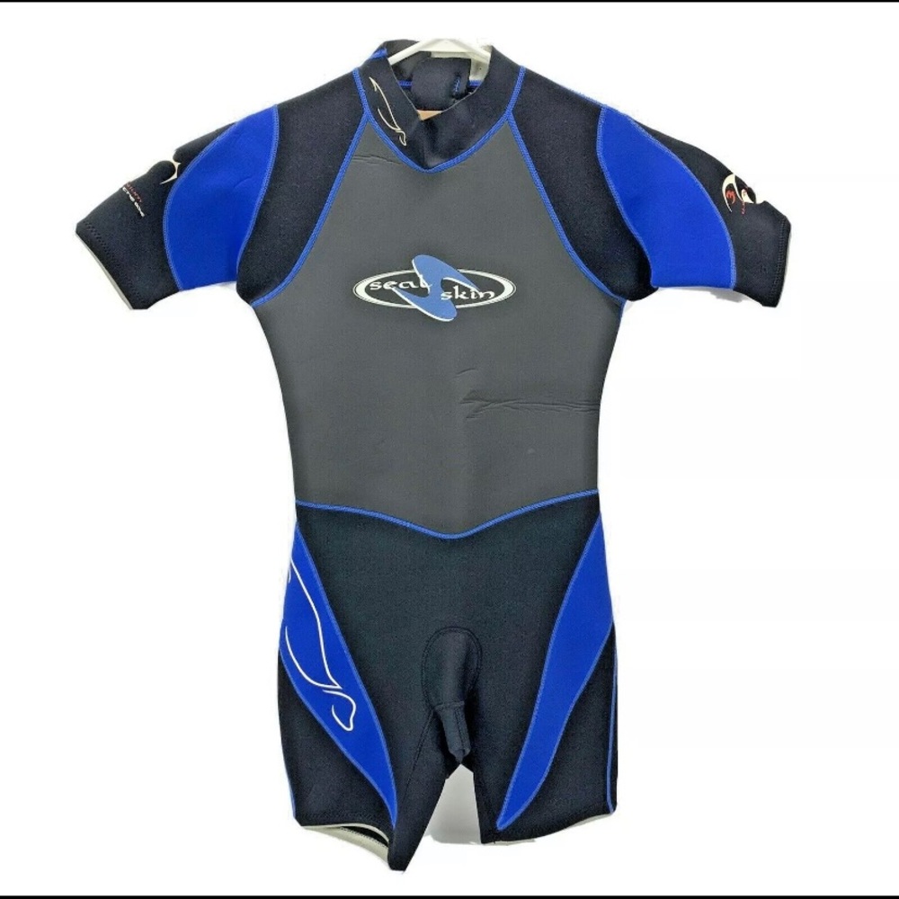 U.S. Divers  Shorty Wetsuit Mens SzS Back Zipper